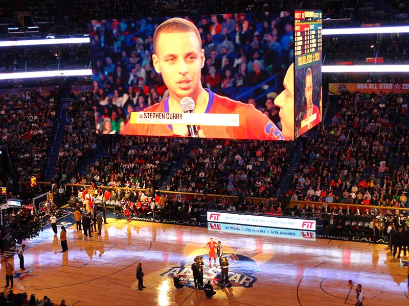 Una nostra foto scattata a New Orleans, durante l' All Star Game 2014